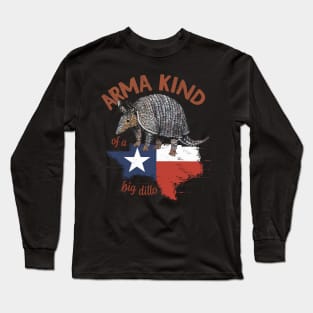 Arma Kind of a Big Dillo Armadillo Long Sleeve T-Shirt